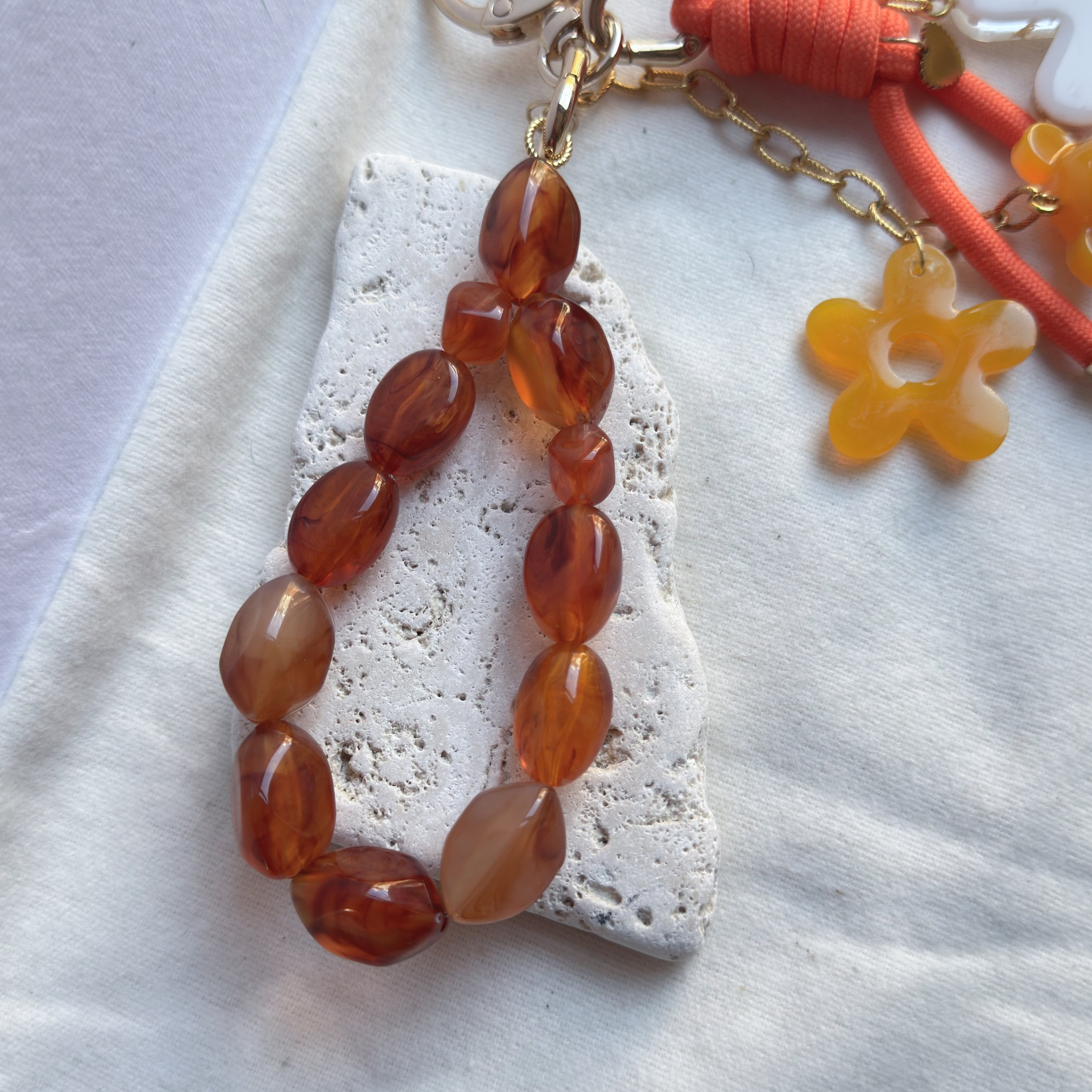 Porte-clés bijou de sac M — RÉSINE