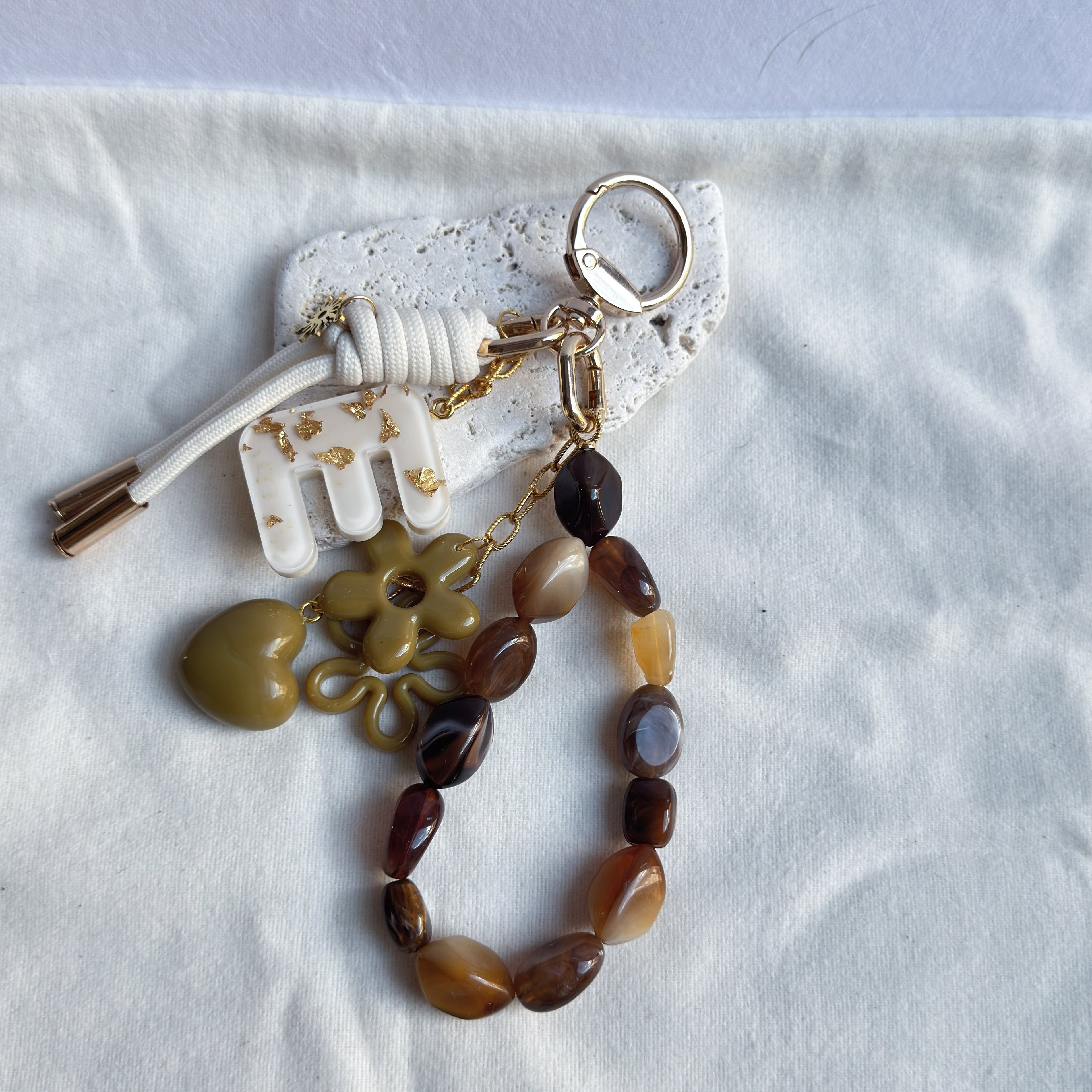 Porte-clés bijou de sac M — RÉSINE