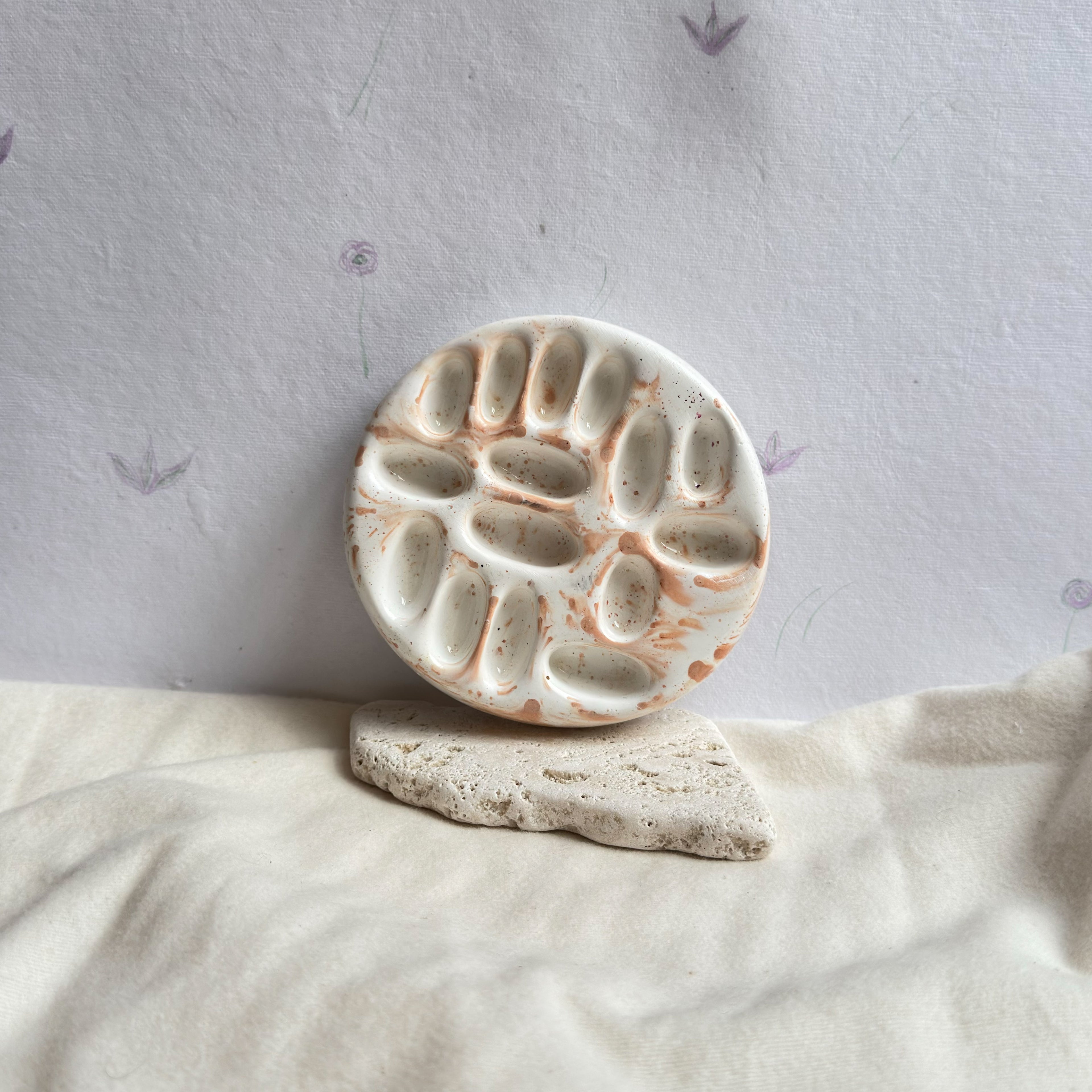 Repose-bagues ÉCLATS — Jesmonite