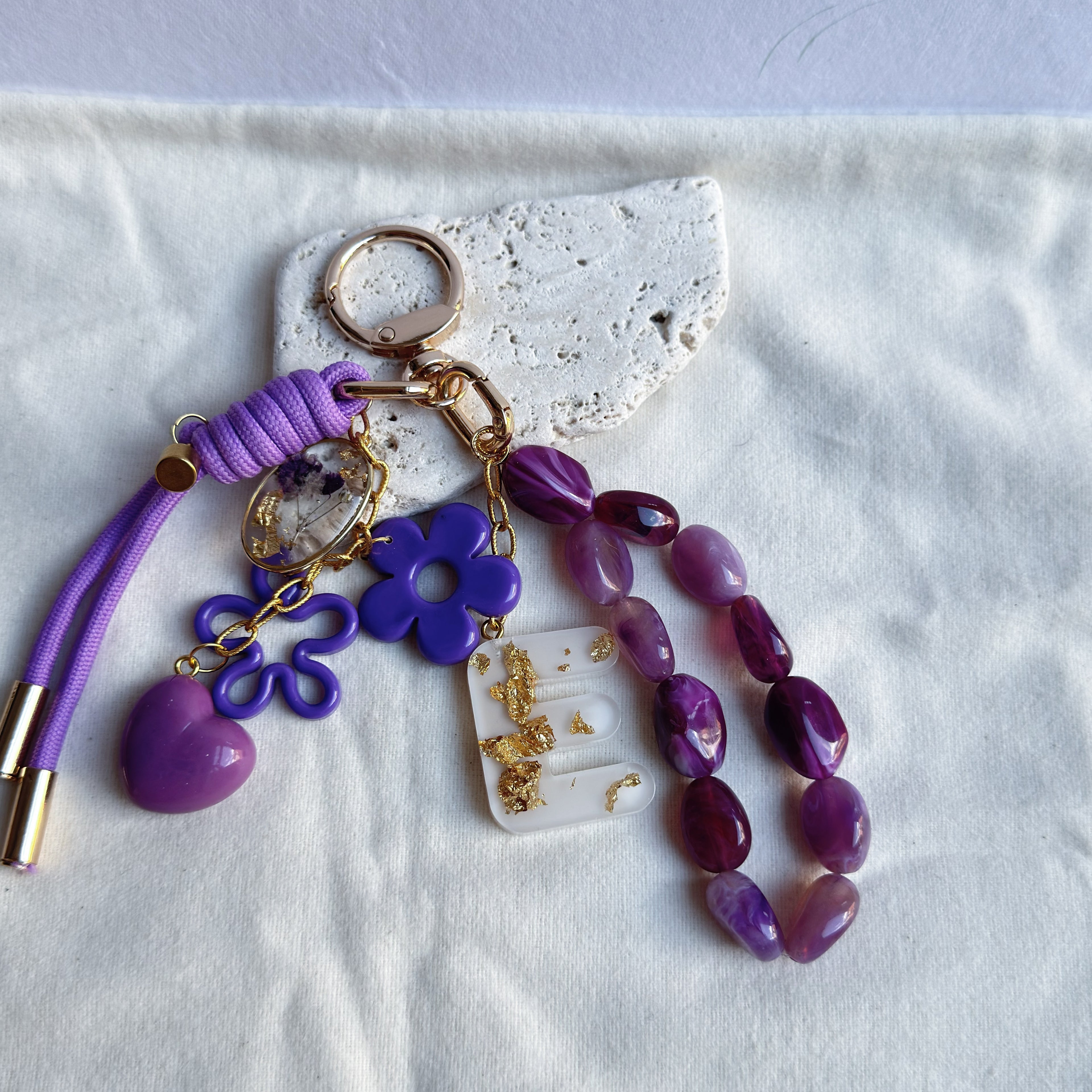 Porte-clés bijou de sac M — RÉSINE