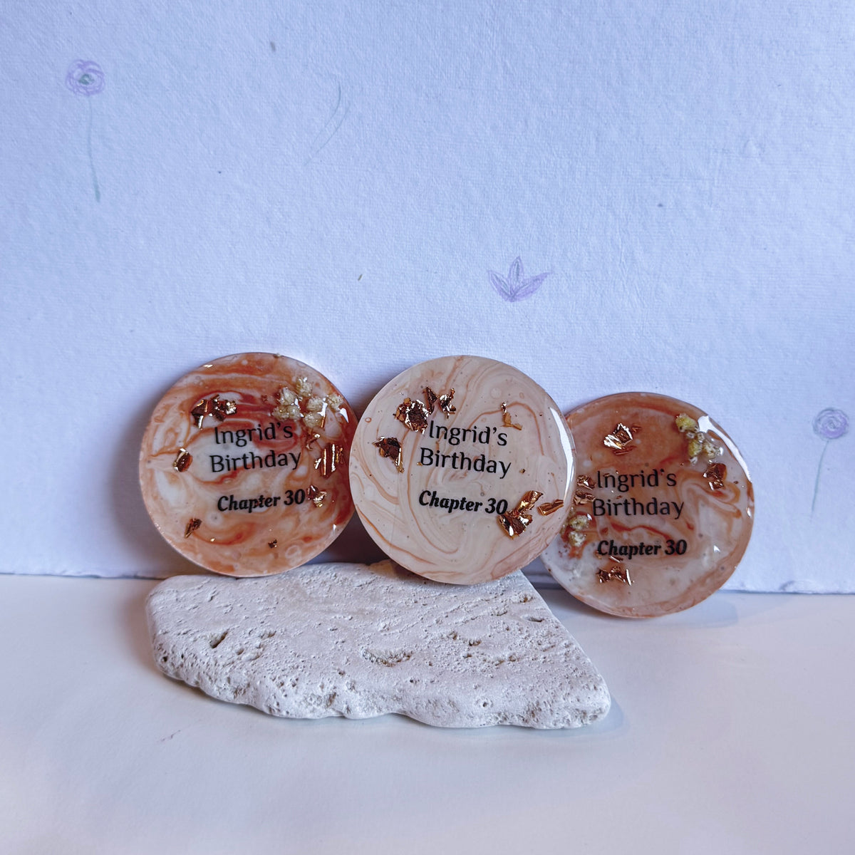 Magnet Luna EVENT — Jesmonite